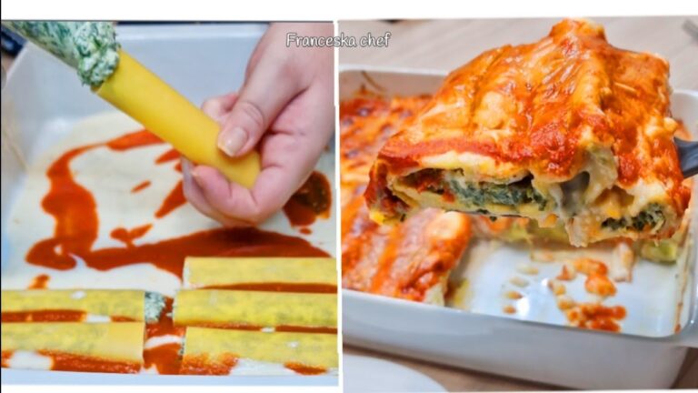 Cannelloni Ricotta e Spinaci con Sfogliavelo Rana: Un Gusto Inconfondibile