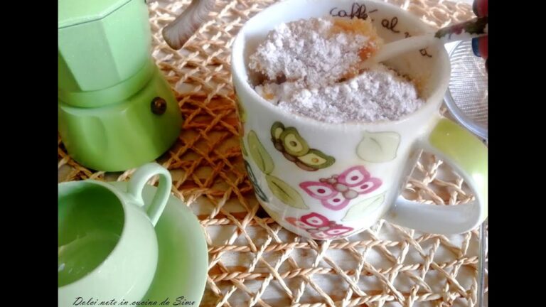 Torta in tazza leggera allo yogurt