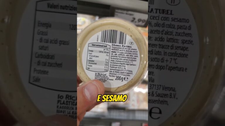 Hummus di Ceci: Fa Davvero Ingrassare?