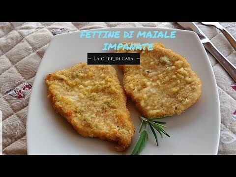 Fettine di Maiale Impanate in Padella: Ricetta Perfetta e Veloce