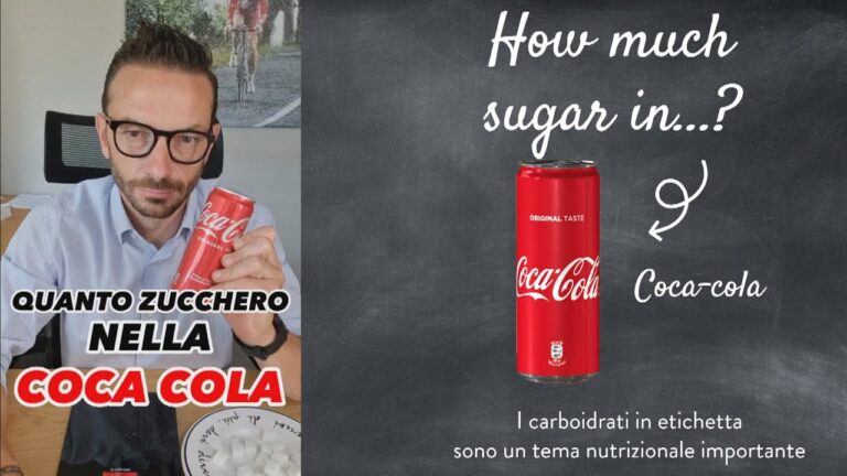 Calorie della Lattina di Coca Cola: Cosa Sapere