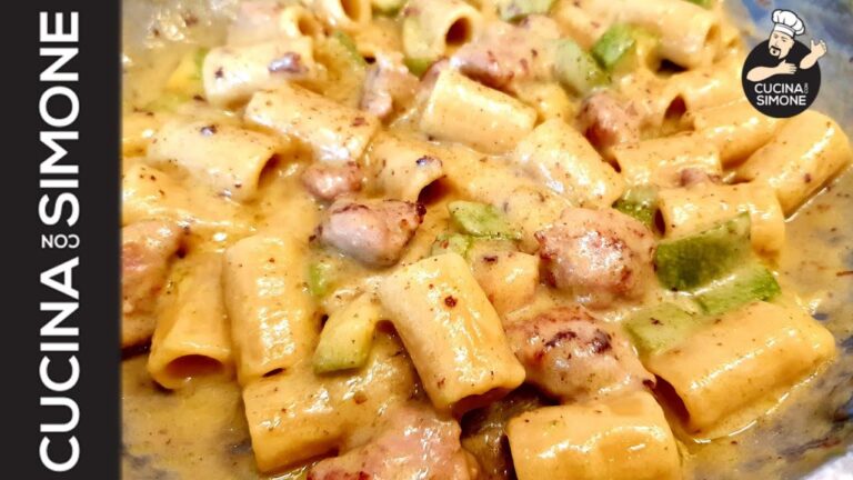 Pasta con Zucchine e Salsiccia: Un’Irresistibile Combinazione di Sapori
