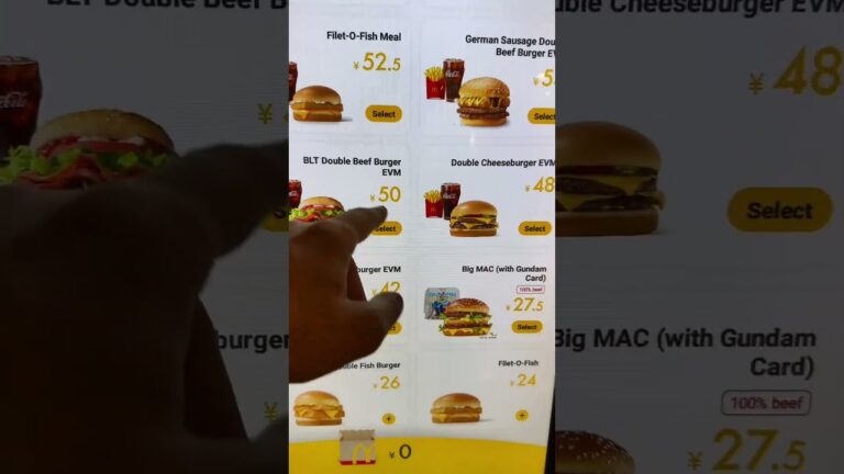 I Prezzi dei Panini del McDonald’s