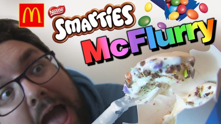 McFlurry Smarties: Delizia Gustosa a Basso Contenuto Calorico