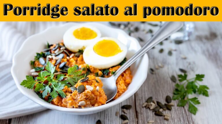 Porridge Salato: Un’Alternativa Sana per la Dieta
