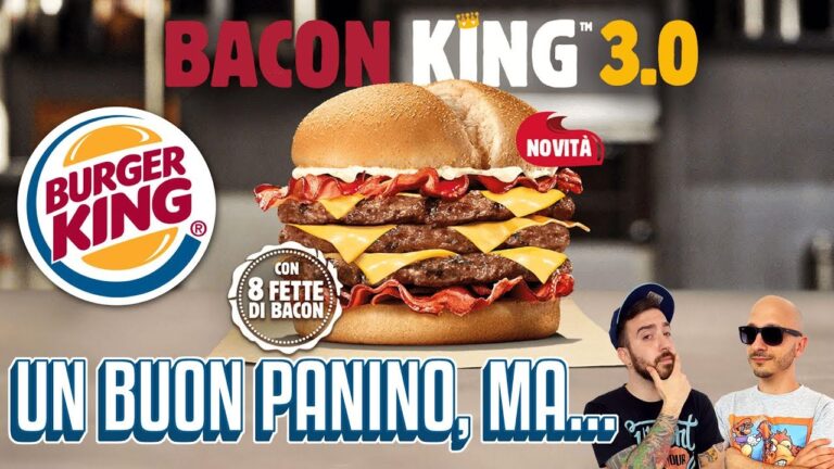 Bacon King 3.0: Calorie Svelate e Gusti Inconfondibili