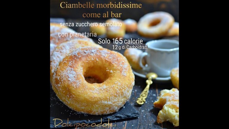 Calorie della Ciambella Fritta con Zucchero: Guida Nutrizionale
