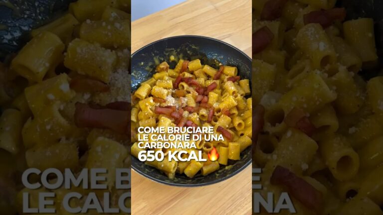 Calorie della Spaghetti Carbonara: Guida Completa