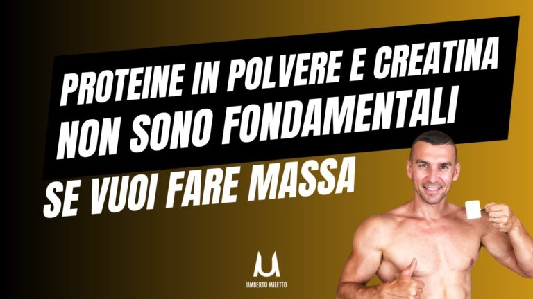 Creatina e Calorie: Cosa Sapere per Ottimizzare il Tuo Allenamento