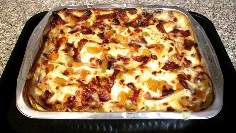 Lasagne di Zucca con Scamorza e Speck