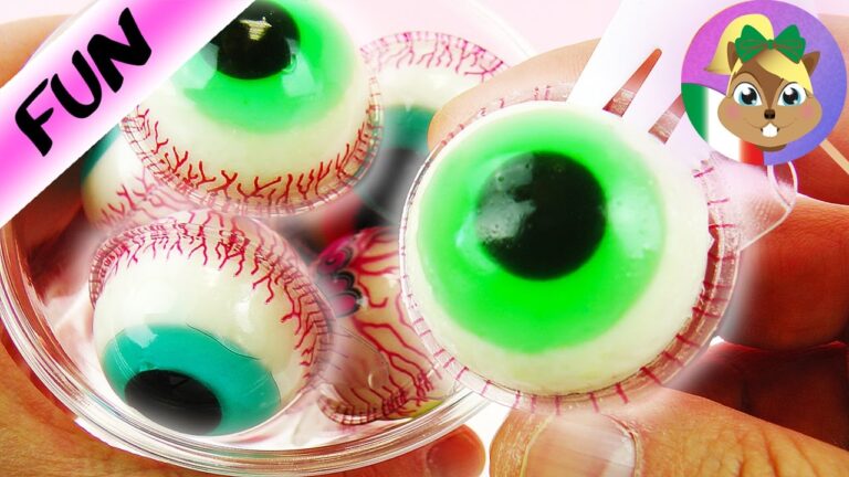 Deliziose caramelle a forma di occhio: un dolce sguardo alla creatività culinaria