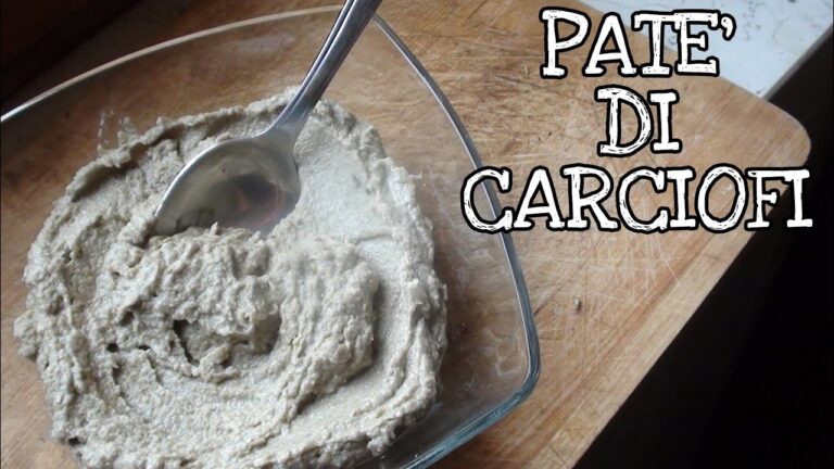 Patè di Carciofi Perfetto per Crostini