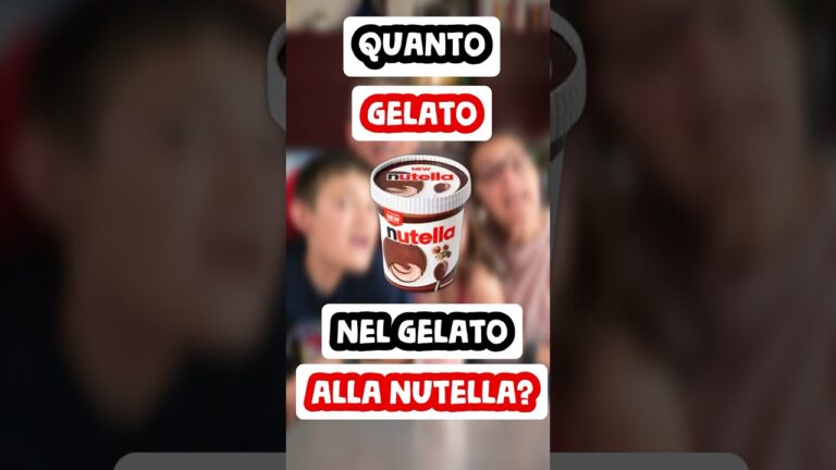 Calorie del Cucchiaio di Nutella