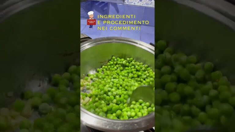 Porzione Perfetta di Piselli Surgelati: Guida all’Utilizzo e Conservazione