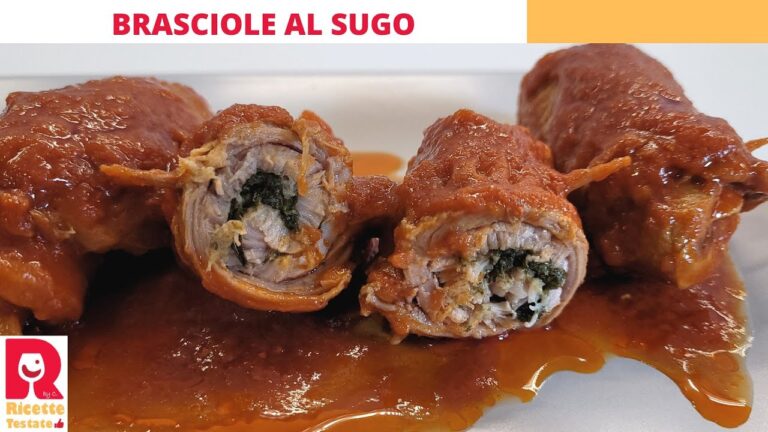 Braciola di Vitello al Sugo: Ricetta Tradizionale e Gustosa