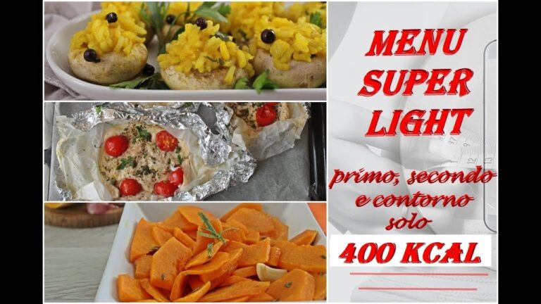 Pranzo Leggero: Ricette da 500 Calorie